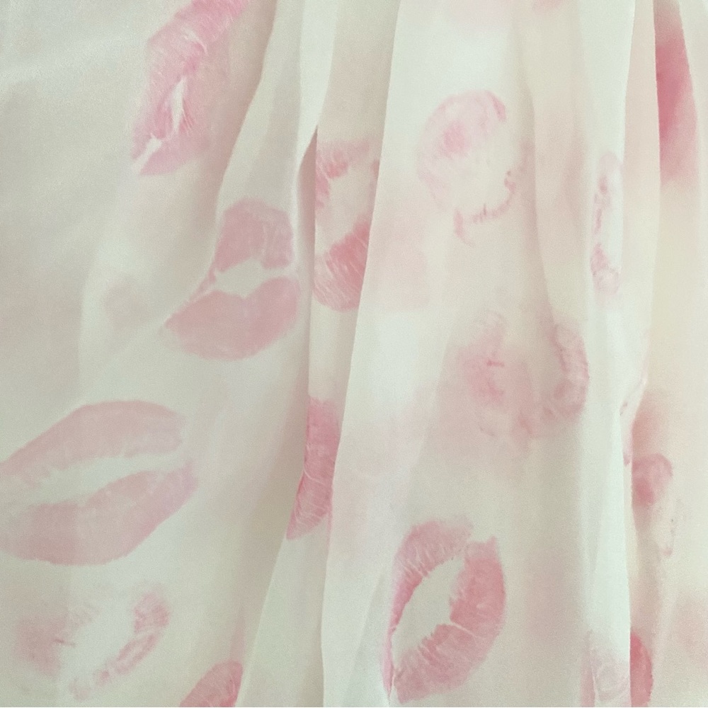 Selkie Pink and White Mini Dress - Picture 7 of 8